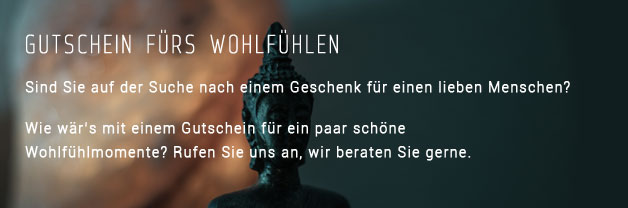 Schenken Sie einen Gutschein für Ayurveda oder Sugaring